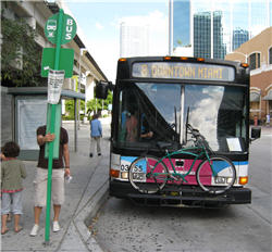 Bus in Miami