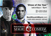 Miami Beach Show Kevin Caruso Magic Comedy