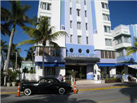 Park Central Hotel am Ocean Drive in Miami Beach wurde auch im Art Deco Stil erbaut